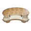 Villa Cherie Vanity with Mirror - Caramel