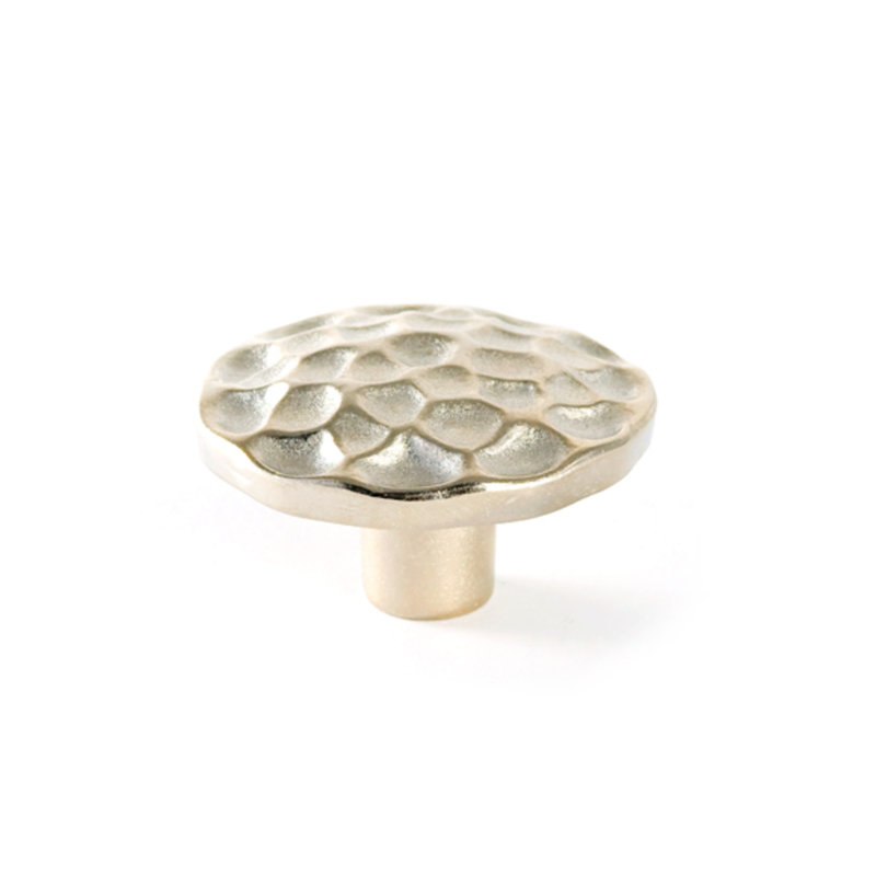 Pomegranate Geometric Knob, 1.75" H x 1.75" W x 1" D, Satin Nickel