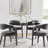 Lippa Bar Table, Artificial Marble Round Top, by Modway-1151654442-1151654444-1151654446