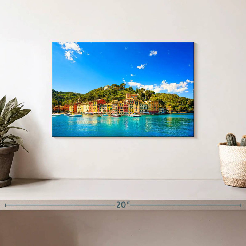 Nicci, pittoresque Portofino, H 8 po x l 12 po