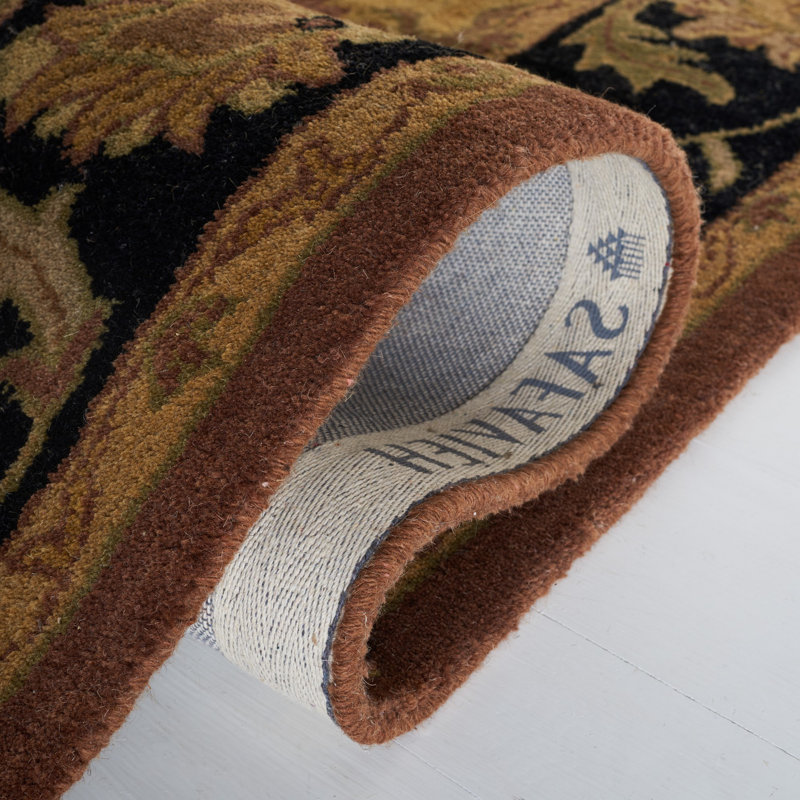 Alger Hand Tufted Wool Oriental Rug, Rectangle 4' x 6'