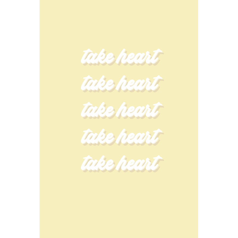 You Got It II by Anna Hambly - Typography Print, Wrapped Canvas, 30 cm H x 20 cm W