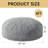 6 Foot Giant Bean Bag Chair,Memory Foam Filled Corduroy  Bean Bag Lounger for Lounging, Reading,Gaming,Compressed Packaging-1355728162