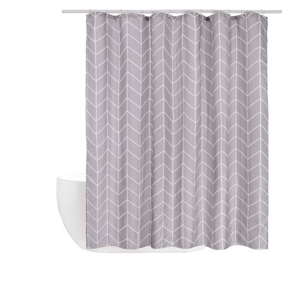 Kaybree 13 Piece Polyester Shower Curtain Set