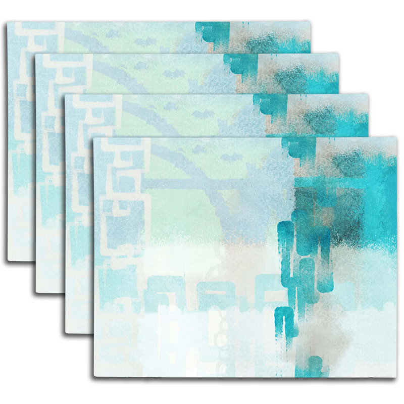 Napperon abstrait en polyester