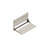 INVISIA SerenaSeat Pro Stainless, 26" Width, Light Stain, Polished Chrome Frame