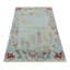 Art Deco Wool Floral Area Rug-576005972