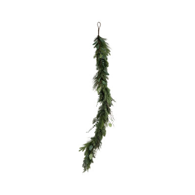 Artisan Pine & Eucalyptus Garland with Twigs