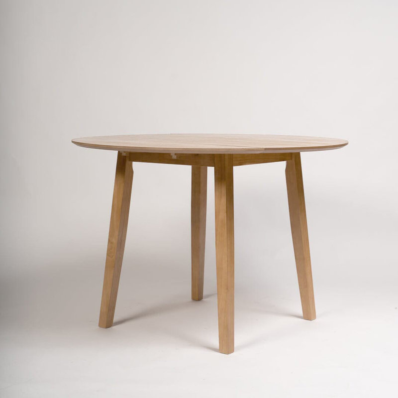 Tenaya Dining Table - Drop Leaf, Pale Oak