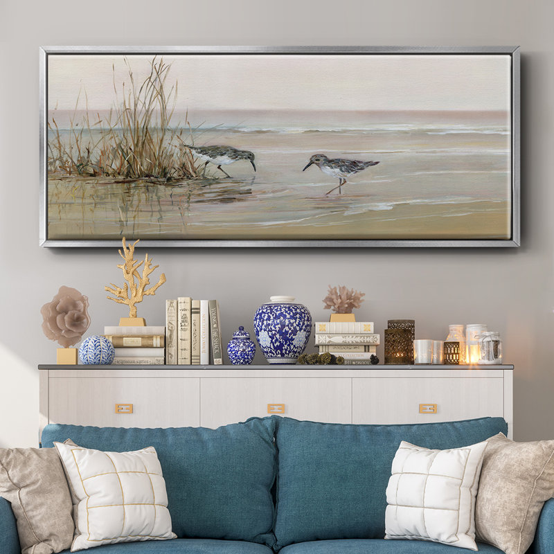 Early Risers I- Framed Canvas