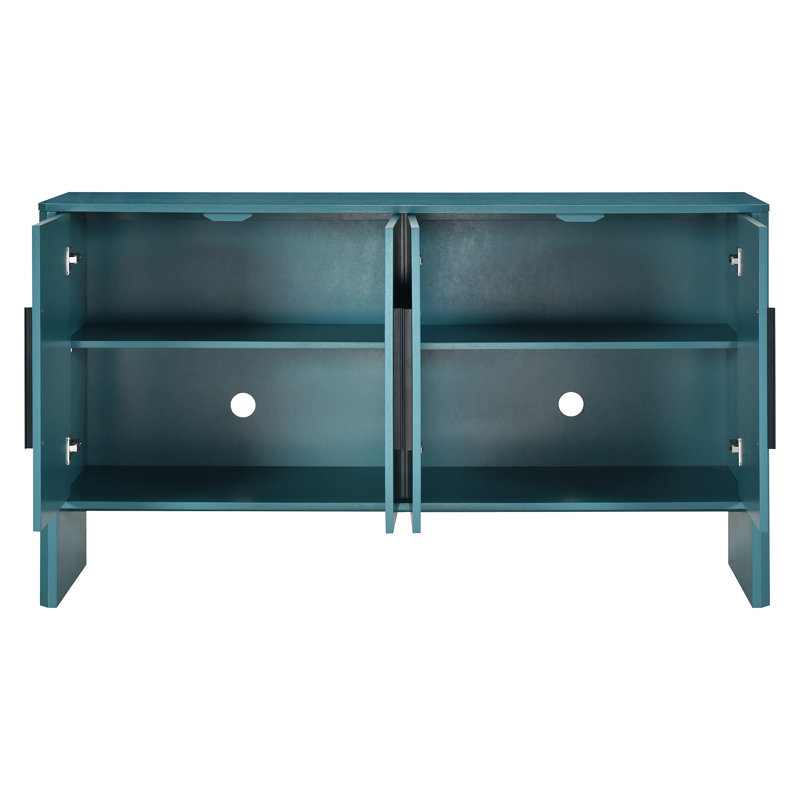 Accent Cabinet, Antique Blue