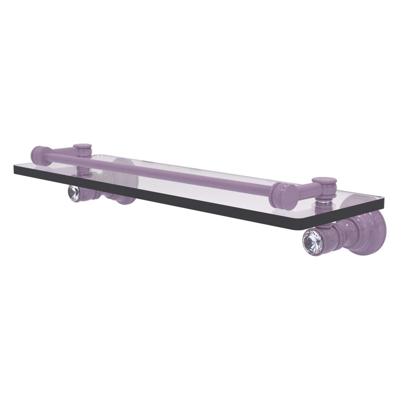 Tablette flottante Carolina, H 3,3 po x l 16 po x P 5,54 po, Lavande