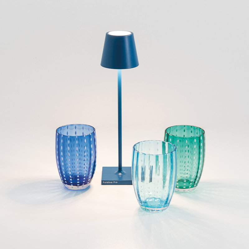 Poldina Pro Micro Table Lamp, Capri Blue