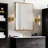 Diamond-patterned Glass Wall Sconce In Brass Finish