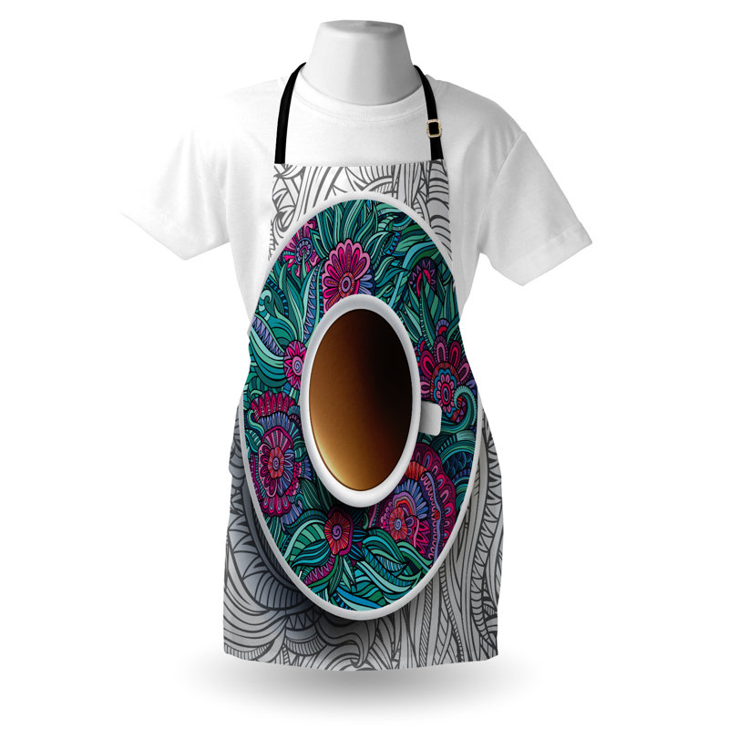Tablier floral