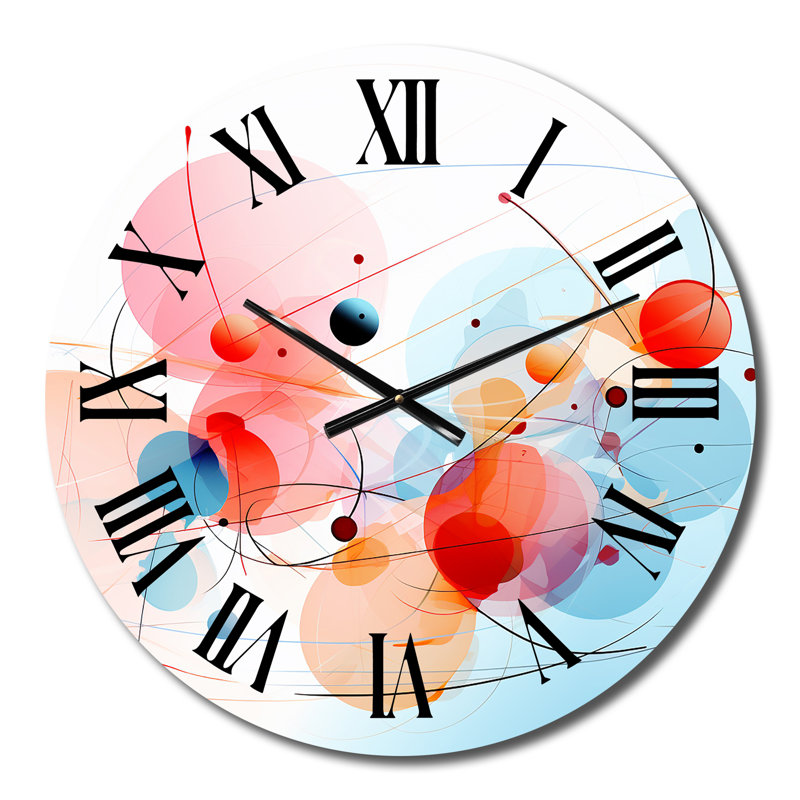 Horloge murale géométrique minimaliste géométrique moderne, Petit