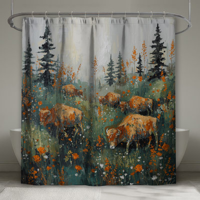 Rideaux de douche Buffalo In Wildflowers