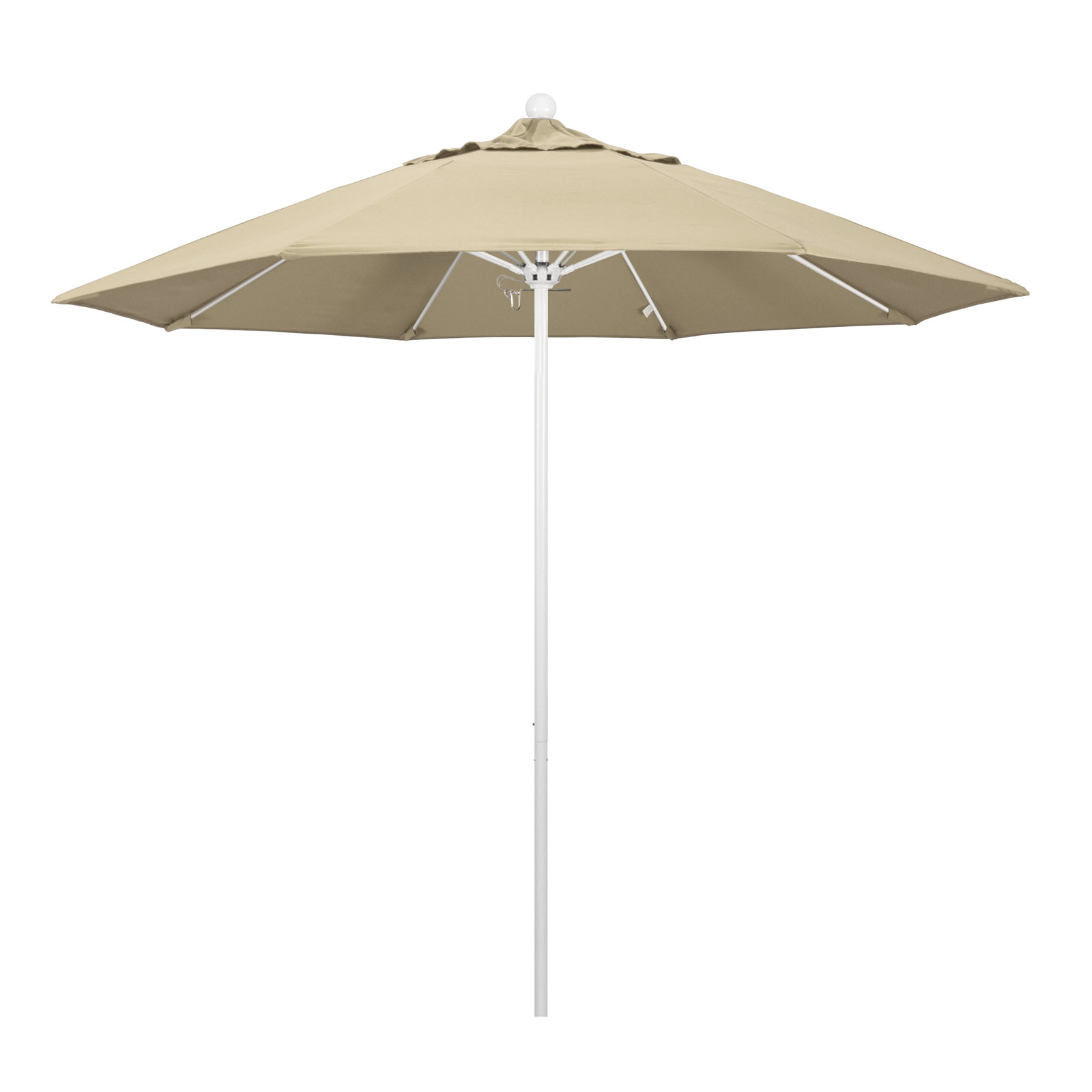 Hibo 108'' Sunbrella® Outdoor Umbrella, Antique Beige Sunbrella® Canvas