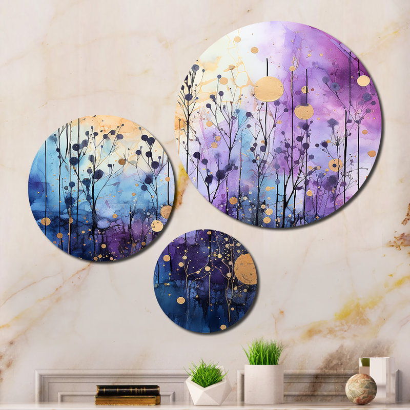 Ensemble de salon Celestial Serenade II - Abstract Collages
