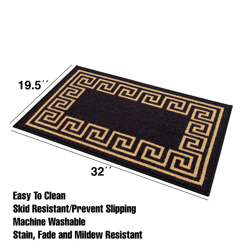 Tyron Non-Slip Stair Tread, Black