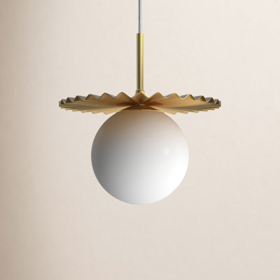 Abbey Dimmable Wrought Iron Single Light Pendant