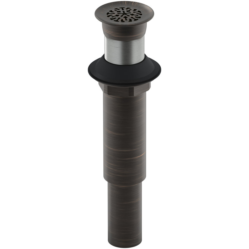 Devonshire 1.25" Grid Bathroom Sink Drain, Oil Rubbed Bronze