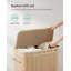 Bamboo Laundry Hamper with Handles-1487338902