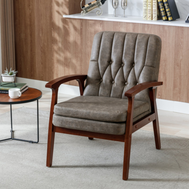 Fauteuil Lasanska, Brun