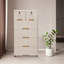 Julane 6 Drawer Plastic Storage Cabinet W/ Lock-190532354