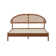 NTC Gem Solid Wood Bed Frame with Headboard and Silent Slats, 1000 Lbs. Capacity Bed Frame
