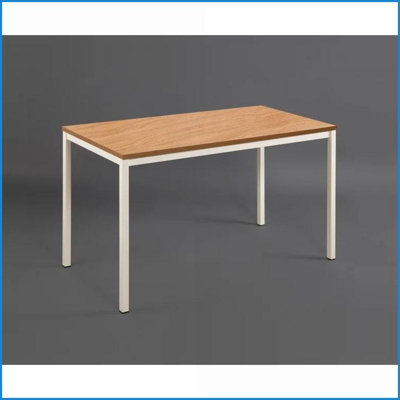 Desks, Contemporary Wood and Metal Computer Desk in Oak | E0 Eco-Friendly | Made in Korea