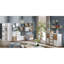 Maebelle Square Walnut Solid Wood Cube Shelf