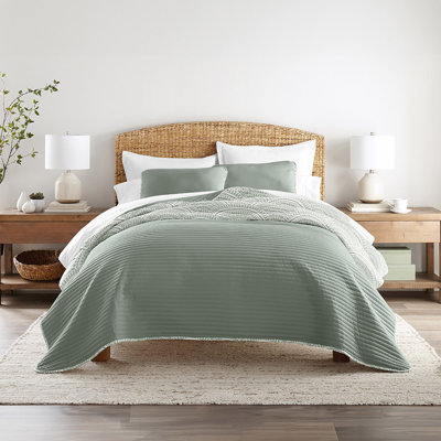 Ensemble de courtepointe en microfibre Becky Cameron