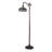 Zainab 62.20'' Dark Bronze LED Arched Floor Lamp