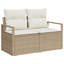 120cm Wide Patio Sofa with Cushions