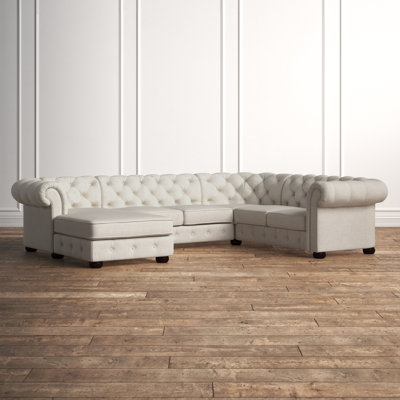 Huskins Upholstered U-Shaped Sectional Left Hand Facing
