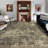 Machine Washable Rug Oriental Vintage Non-Slip Low Pile Rubber Backing Area Rug for Living Room Bedroom Kitchen Dining Room-1992846802