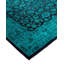 Tapis bleu nouvel âge 4 pi 1 po x 6 pi 5 po Daisymae