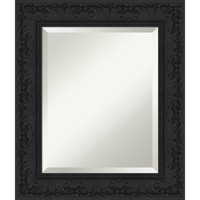 Luxe Beveled Framed Wall Mirror