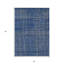 Tapis extérieur lavable rayé bleu marine 3 pi x 5 pi