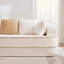 ELYSEES Right 2-Seater Sofa W/Pillows Teddy Fabric-2106675978