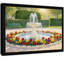 Fontaine noire encadrée noire, impression de style impressionniste-693351118