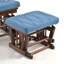 Chaise berçante et repose-pieds Azariyah Konfor-745961583-745961577