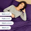 Ensemble de draps 6 pièces très profonds, draps rafraîchissants et respirants, literie de luxe doux pour hôtel, convient aux matelas de 18 à 24 pouces-103254656-103254671