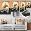 Décoration murale en métal Minimalistic Cowboy II - Men-425730413