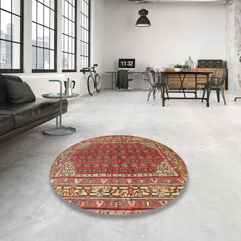 Oriental Indoor Rug, Round 8'