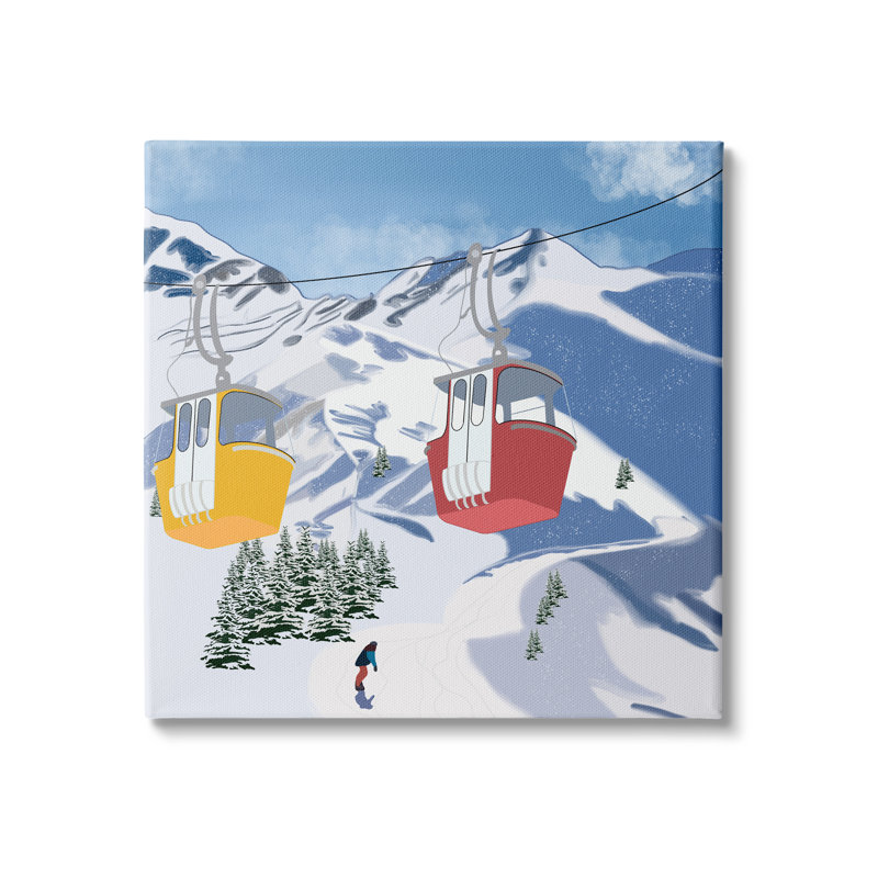 Art mural sur toile tendue XXL par Snow Life, Toile tendue, H 36 po x l 36 po x P 1,5 po
