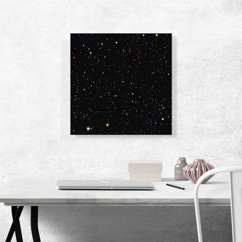 «Nasa Hubble Telescope Extreme Deep Field», reproduction de photo sur toile tendue, H 18 po x l 18 po x 1,5 po