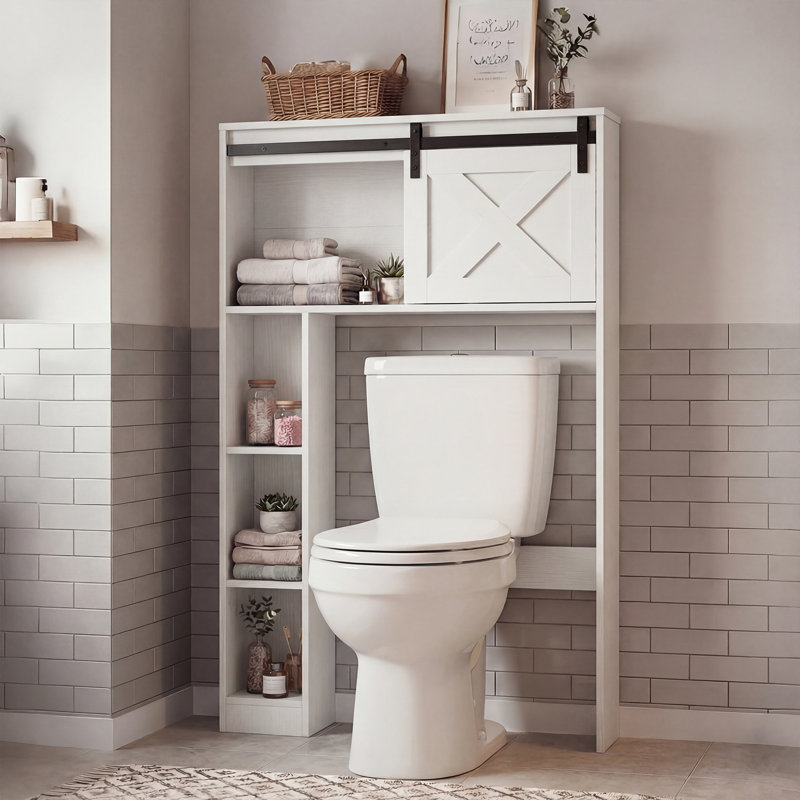 Rangement autoportant au-dessus de la toilette Velin