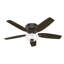 Ventilateur de plafond encastré à 5 pales de 52 po avec chaînette et ensemble d'éclairage inclus Kenbridge-23554652